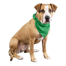 Load image into Gallery viewer, Mechaly 4 Pcs Plain Cotton Pets Dogs Bandana Triangle Shape  - Large &amp; Washable
