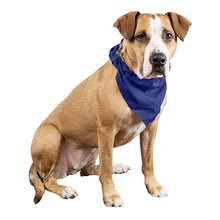Load image into Gallery viewer, Mechaly 4 Pcs Plain Cotton Pets Dogs Bandana Triangle Shape  - Large &amp; Washable
