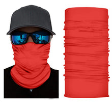 Load image into Gallery viewer, Pack of 8 Qraftsy Motorcycle Face Covering Neck Gaiter with Dust Wind Protection

