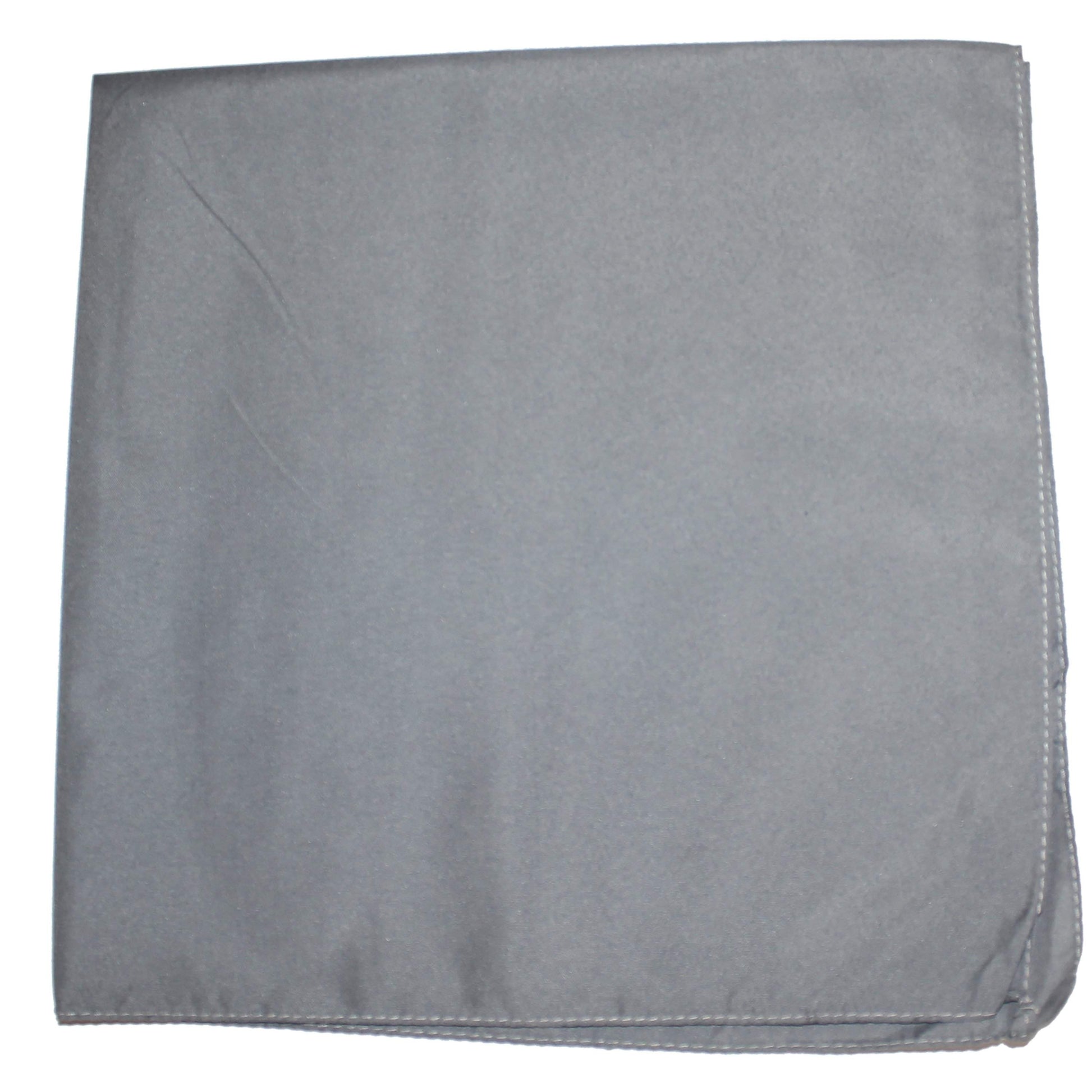 Pack of 132 Solid 100% Polyester Bandanas - Bulk Lot