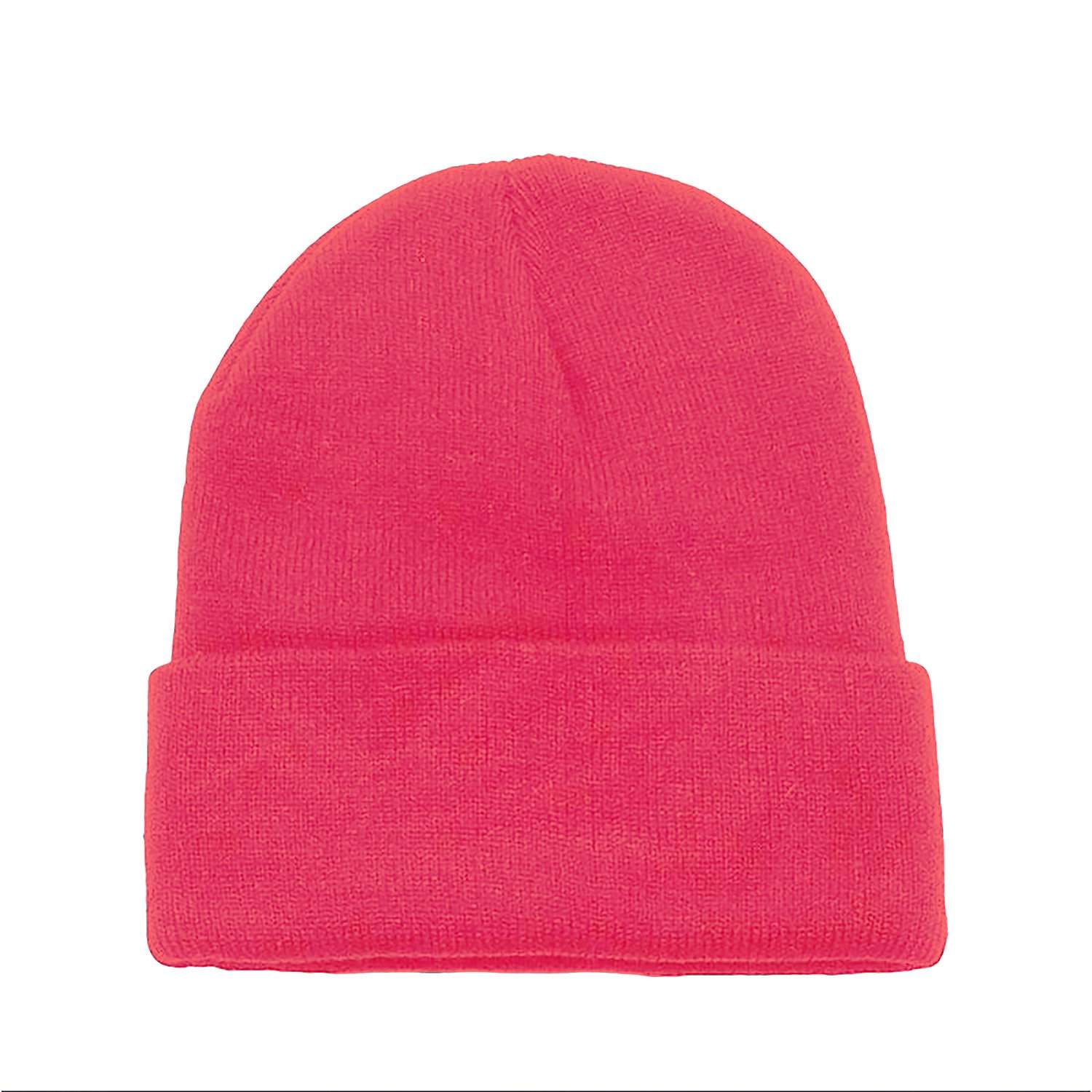 Pack of 10 Plain Cuffed Beanies Skullies in Bulk for Men and Women