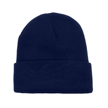 Load image into Gallery viewer, Set of 3 Plain Long Cuffed Beanies Skullies for Men and Women
