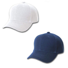 Load image into Gallery viewer, Mechaly Comfortable Solid Unisex Baseball Cap Hat - 2 Pack
