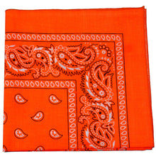 Load image into Gallery viewer, Unibasic Cotton Paisley Bandanas in Neon Colors - 20 Pack - Bulk Headwear

