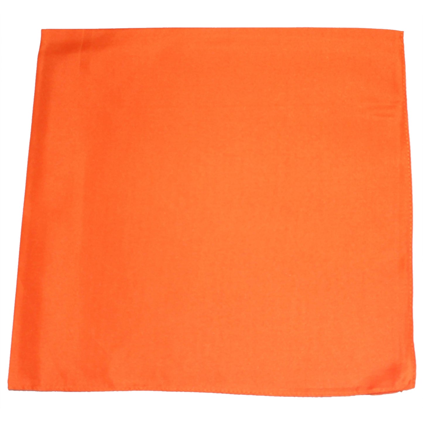 Pack of 2 Solid Cotton Extra Large Bandanas - 27 x 27 Inches / 68 x 68 cm