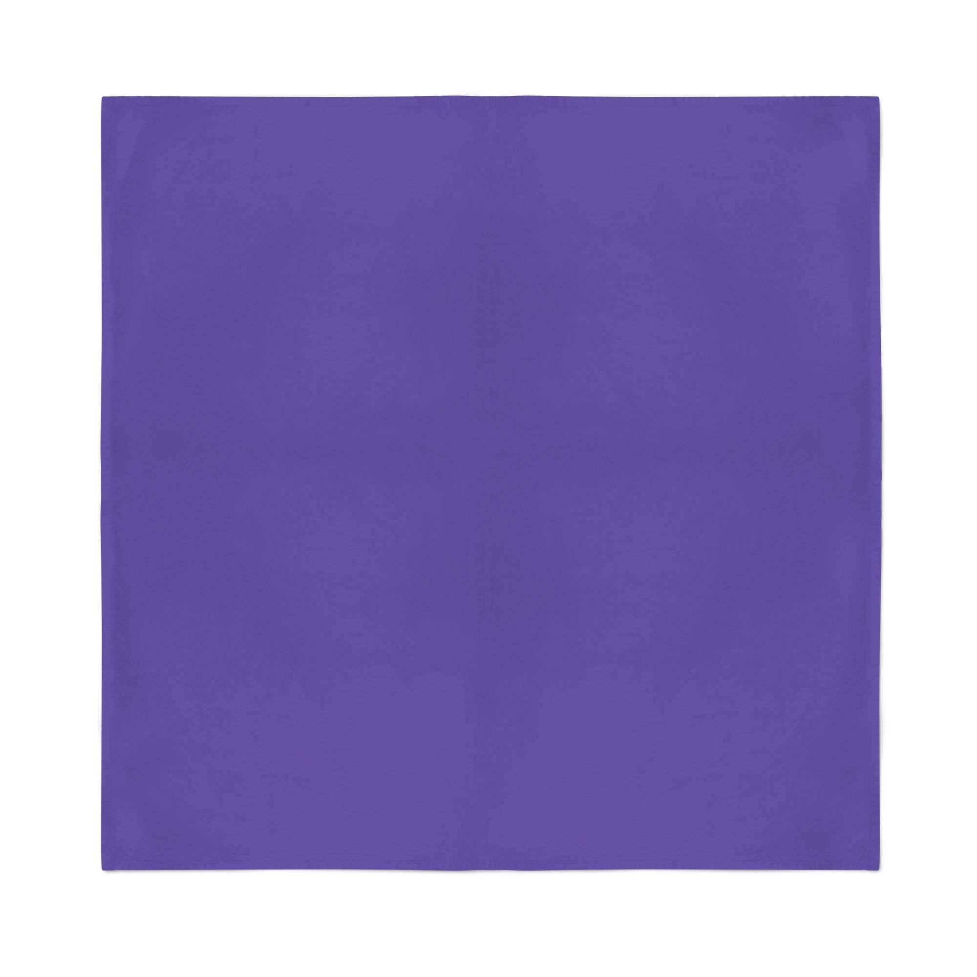 15 Pack Unisex Solid 100% Cotton Plain Bandanas - Bulk Wholesale