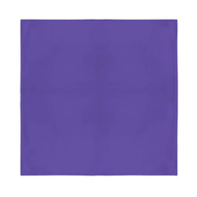 Load image into Gallery viewer, 25 Pack Unisex Solid Polyester Plain Bandanas - Bulk Wholesale
