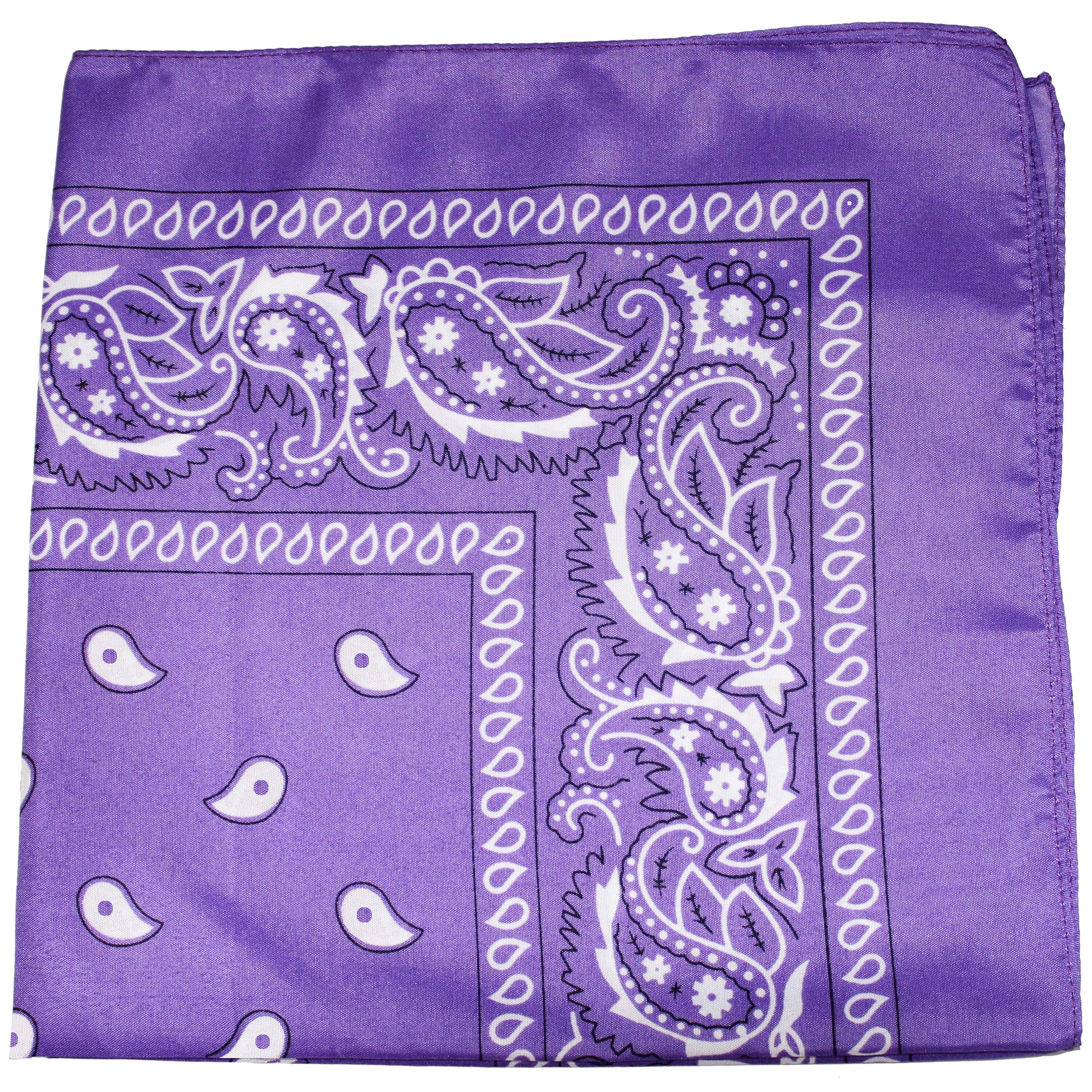 Mechaly Paisley 100% Polyester Bandana