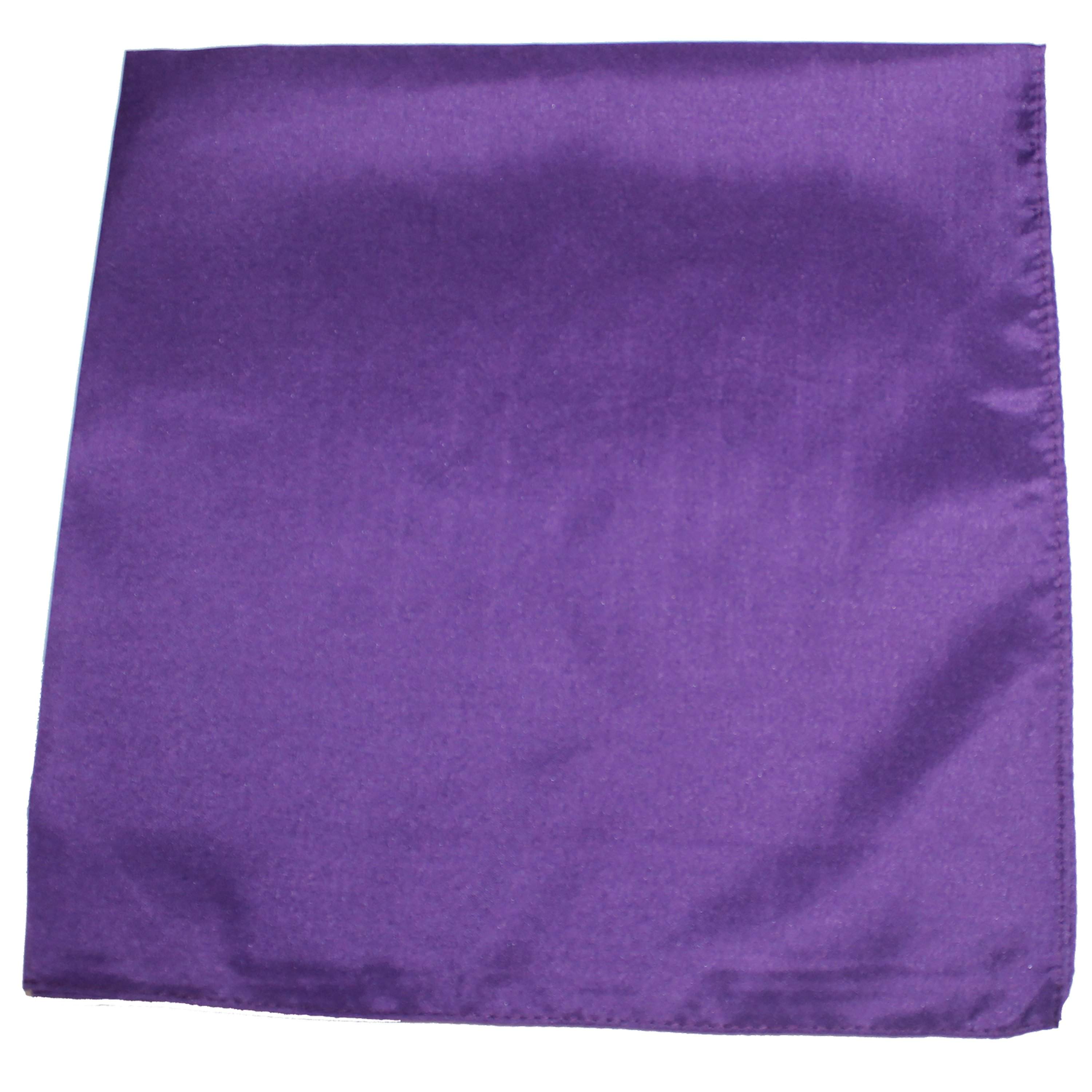 Unibasic Solid colors Polyester Bandana, head wrap, handkerchief - 26 Pack