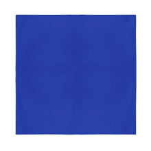 Load image into Gallery viewer, 10 Pack Unisex Solid Polyester Plain Bandanas - Bulk Wholesale
