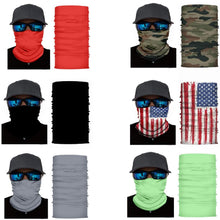 Load image into Gallery viewer, Pack of 8 Face Covering Mask Neck Gaiter Elastic, Fishing and Hunting - Bulk Wholesale

