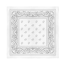 Load image into Gallery viewer, 11 Pack XL Non Fading Paisley Polyester Bandanas 27 x 27 In - Bulk Wholesale
